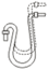 Avoid excessive bending of the hose