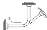 All movements should be only along the axis of the hose